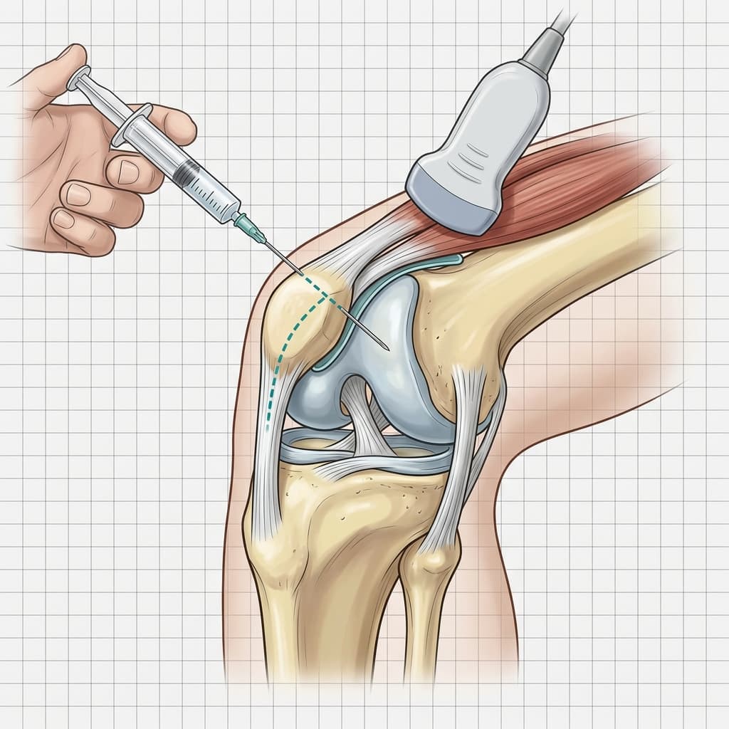 Corticosteroid Needle Access Path