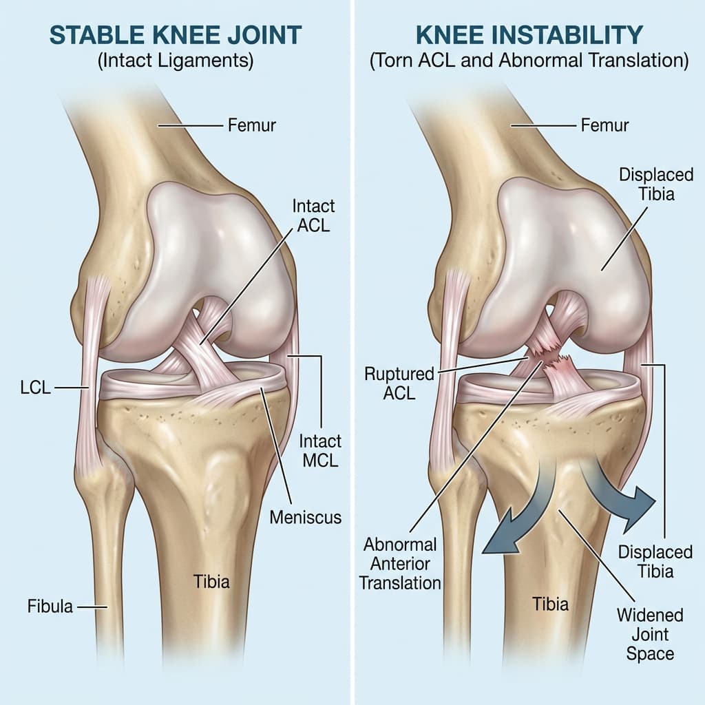 Healthy vs Affected Joint Comparison