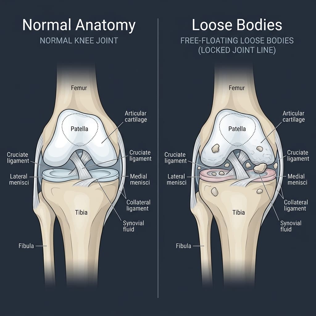 Healthy vs Affected Joint Comparison