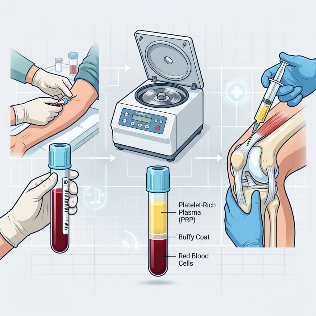 Platelet-Rich Plasma (PRP) Needle Access Path