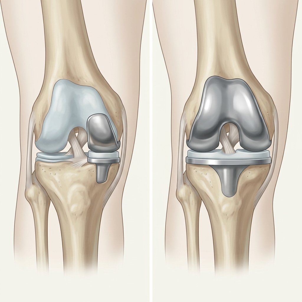 The modern Zimmer Persona® Knee Replacement components designed to restore smooth joint motion.